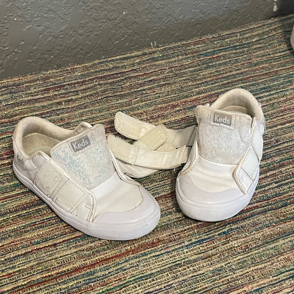 KEDS little kids Courtney HL Sneaker - white